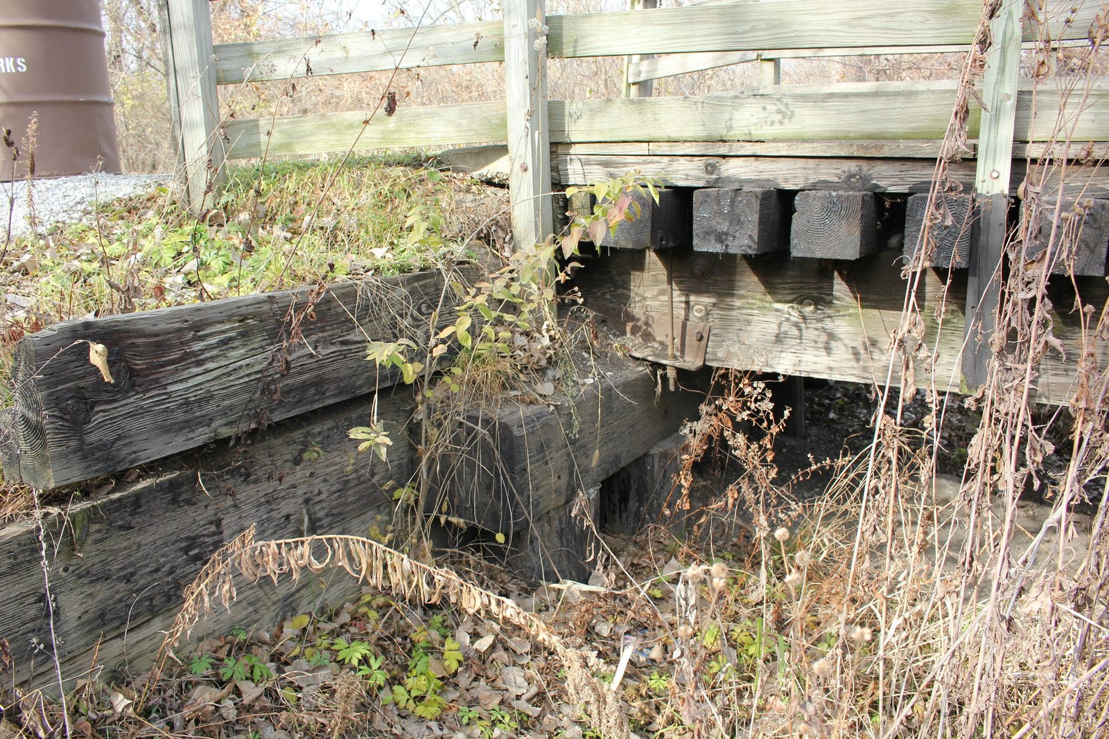 West abutment